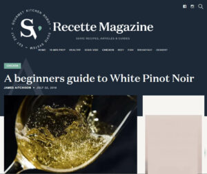 recette magazine blanc de pinot noir