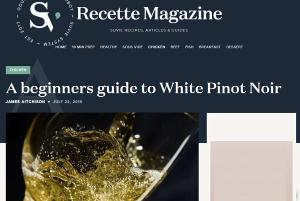 recette magazine blanc de pinot noir